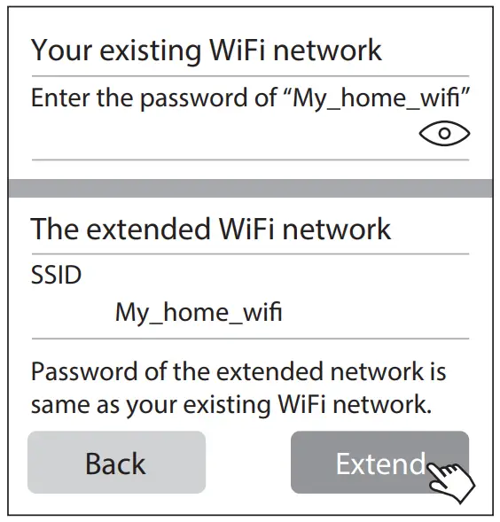 rock space AC750 AC1200 Dual Band WiFi Repeater - The extended WiFi network