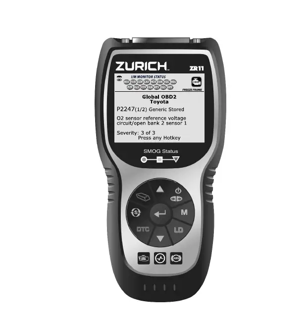 Zurich ZR11 Quick Start Manual