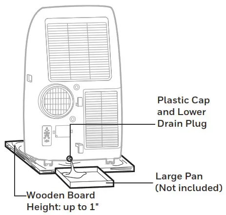 Honeywell Portable Air Conditioner - drain
