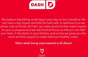 Dash AirCrisp Compact Air Fryer Notice