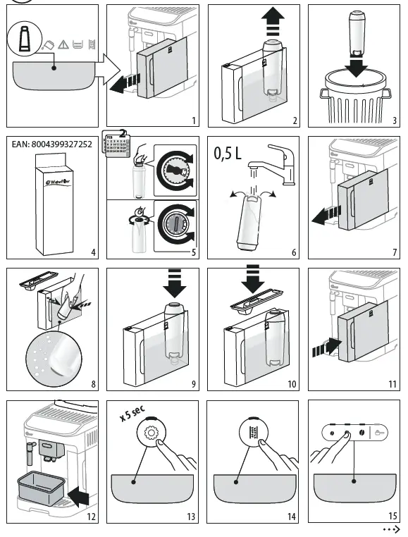 DeLonghi -ECAM29X.2Y-29X.3Y- Magnifica -Evo -Coffee- Machine -11