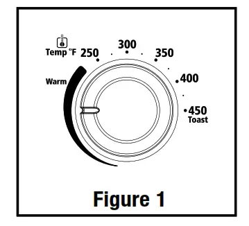 Temperature Control Knob Figure 1
