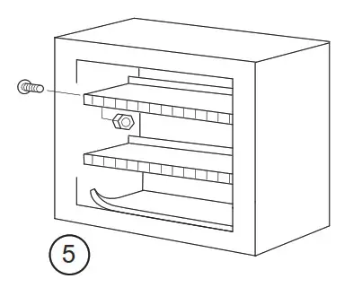 SECURITY PLUS STACK-ON Home Security Cabinet- CABINET ASSEMBLY