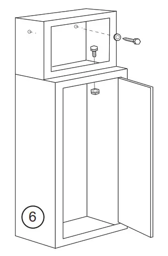 SECURITY PLUS STACK-ON Home Security Cabinet- CABINET ON TOP