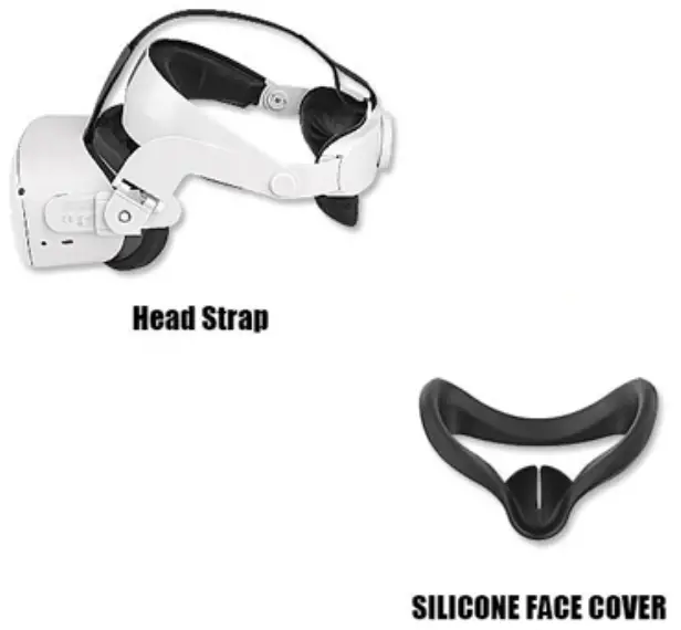 iovroigo TRY659 Halo Strap for Oculus Quest 2 - hand stap