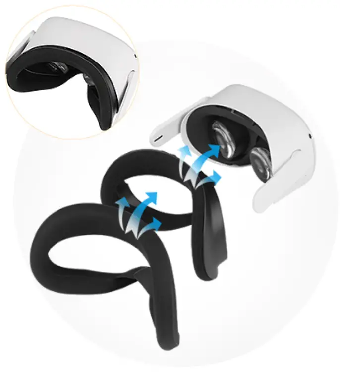 iovroigo TRY659 Halo Strap for Oculus Quest 2 - mach back