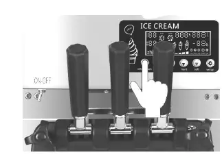 VEVOR BJLJA168TSR50HZ01V1 Commercial 3 Flavors Soft Ice Cream Machine 7