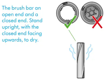 dyson V12 Detect Slim-Wash and dr y your br ush b ar