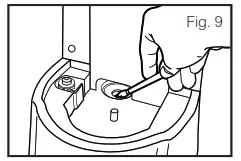 Homedics RCOB-865103 Cool Mist Ultrasonic Humidifier - To Clean the Ultrasonic Membrane