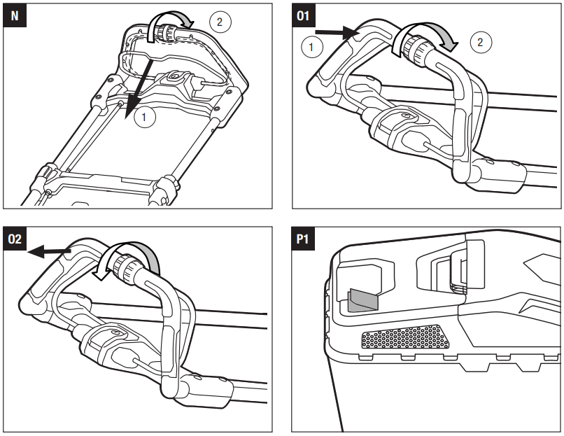 EGO LM1700E 56 Volt Lithium Ion Cordless Mower - Fig 5