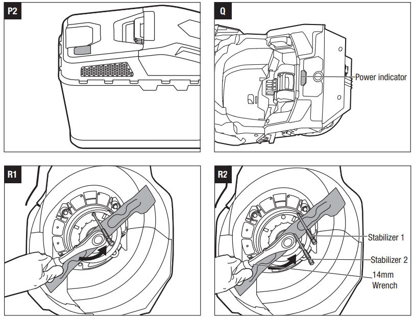 EGO LM1700E 56 Volt Lithium Ion Cordless Mower - Fig 6