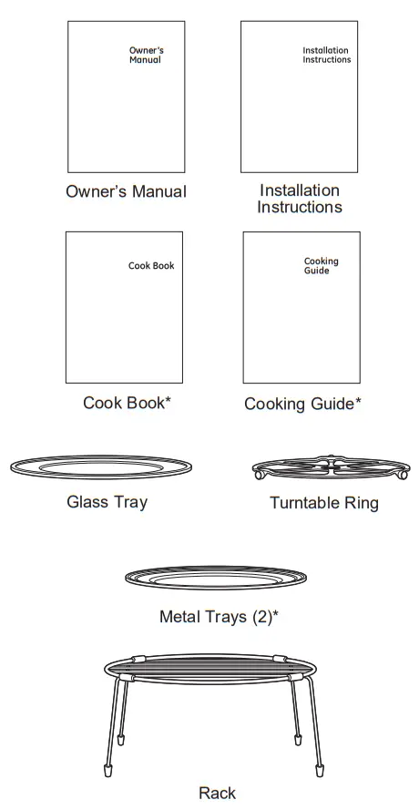 GE Profile CSB9120 Advantium 120V Built In SpeedCook and 120V Built In Convection Ovens - PARTS