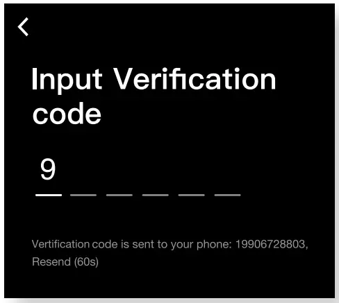 MERKURY Smart Wi fi Camera - Enter the verification