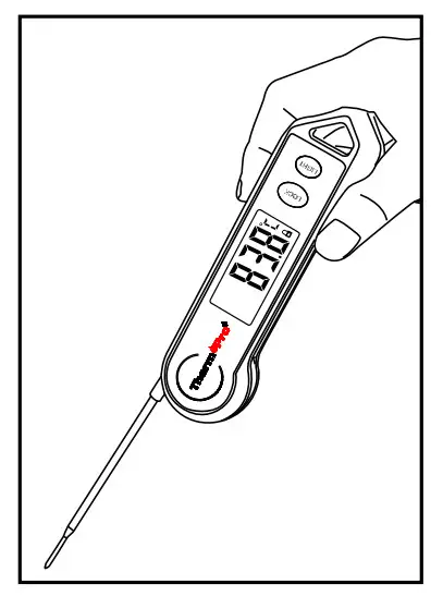ThermoPro TP-19H Digital Instant Read Meat Thermometer for Grilling BBQ Waterproof - temperature