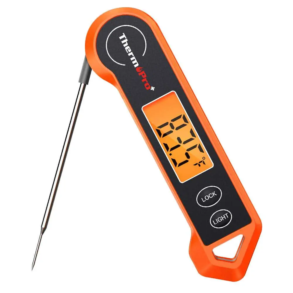 ThermoPro TP-19H Digital Instant Read Meat Thermometer for Grilling BBQ Waterproof