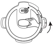 anko Electric Pressure Cooker MY-CS6002WP1 User Manual - Close the lid completely
