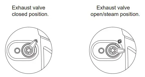 anko Electric Pressure Cooker MY-CS6002WP1 User Manual - Please note that it is normal and necessary for the steam