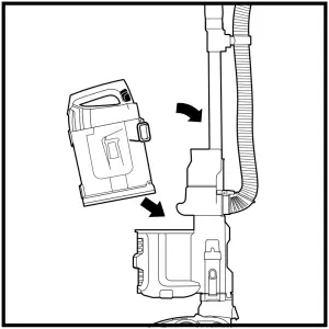 Emptying And Dust Cup