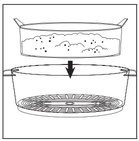 Oster Food Steamer - RICE BOWL