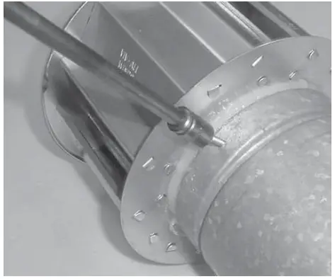 REZNOR UDX Power Vented Gas Fired Unit Heater Low Static Axial Fan - components6