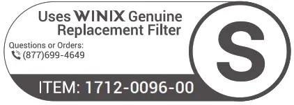 WINIX C545 Air Purifier-Cleaning1