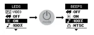 Power/Mode button