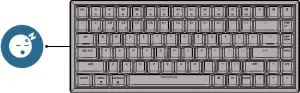 Keychron-K2-Bluetooth-Mechanical-Keyboard-sleep-mode