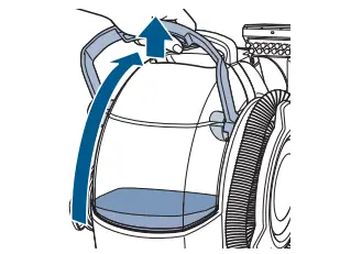 Emptying the Dirty Water Tank Figure 1