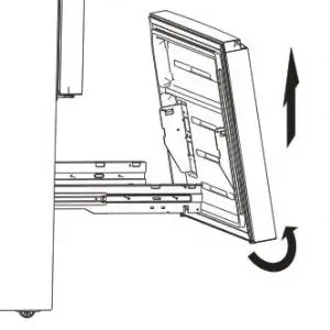 FIG 18 Disassembling the freezer door