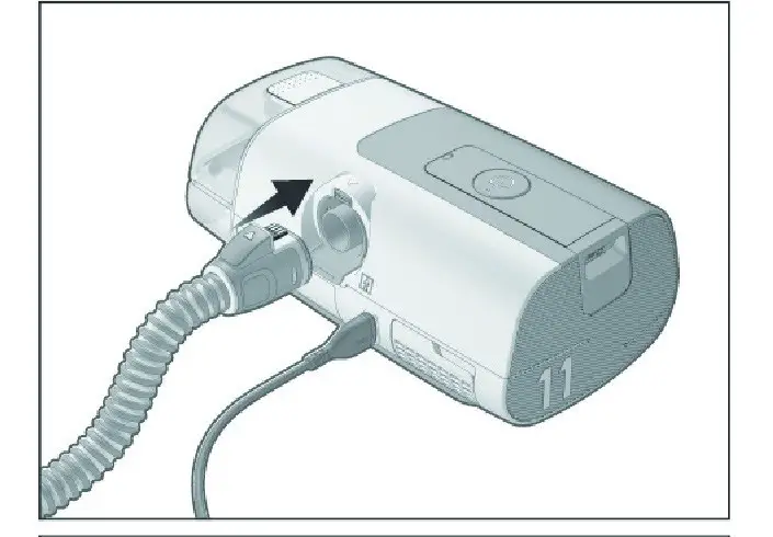 APRIA ResMed AirSense 11 Sleep Therapy - Connect the power 11
