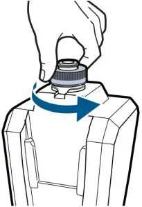 Bissell 2806 Filling Clean Water Tank