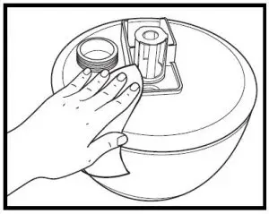 FIG 14 TO CLEAN THE TANK
