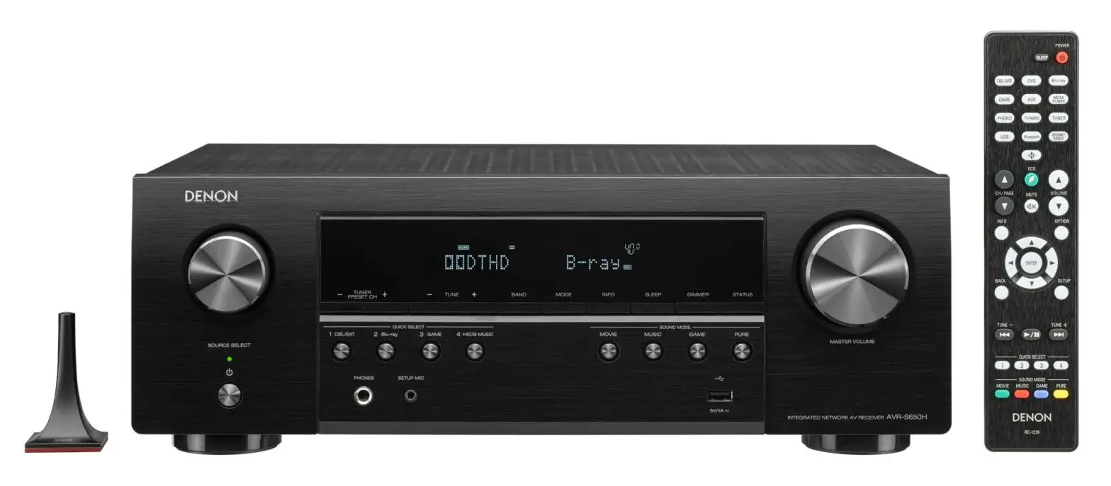 Denon AVR-S650H 5.2ch AV Receiver With Voice Control User Manual - Manualsee
