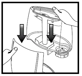 Homedics UHE-CM65 Total Comfort Humidifier Instruction Manual and Warranty Information