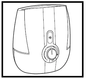 Homedics UHE-CM65 Total Comfort Humidifier Instruction Manual and Warranty Information