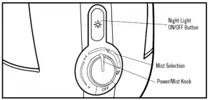 Homedics UHE-CM65 Total Comfort Humidifier Instruction Manual and Warranty Information