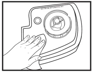 Homedics UHE-WM350 Total Comfort Ultrasonic Humidifier Warm and Cool Mist Instruction Manual and Warranty Information