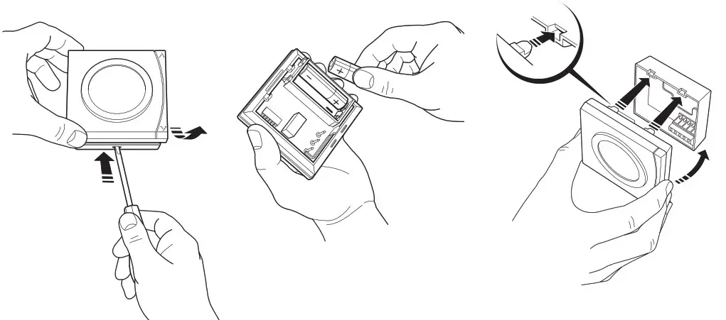 Danfoss CET2000B-RF- Low Battery