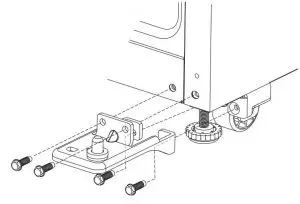 FIG 10 Remove Doors and Hinges