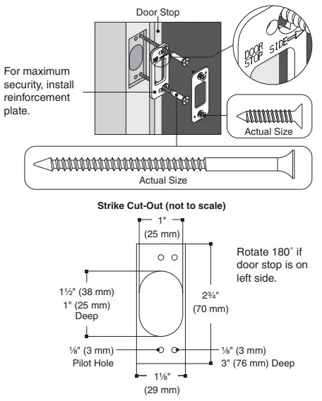 SCHLAGE BE365 PLY 619 Keypad Deadbolt-jamb