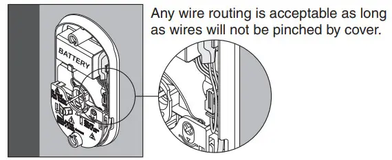 SCHLAGE BE365 PLY 619 Keypad Deadbolt-wires