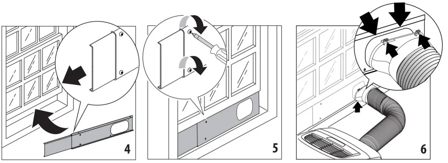 Delonghi EL376 550 sq ft Portable Air Conditioner - fig7