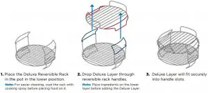 FIG 2 Get the most out of your Deluxe Reversible Rack