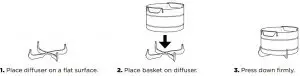 FIG 5 Cook & Crisp Basket Assembly