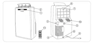 Honeywell Portable Air Conditioner, MM14CHCSCS User Manual