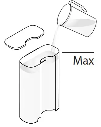 DeLonghi Nespresso Lattissima Coffee Machine - Rinse the water tank before filling