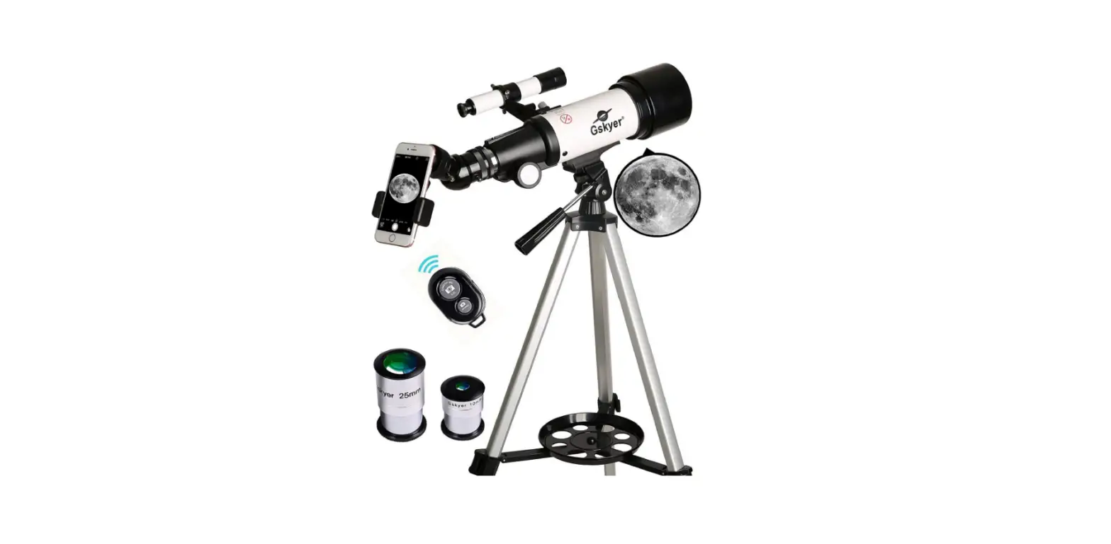 Gskyer Telescope, 70mm Aperture 400mm AZ Mount Astronomical Refracting Telescope-Complete Features/Owner's Manual - Manualsee