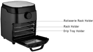 ULTREAN AF12 25 Quart Air Fryer Oven - fig