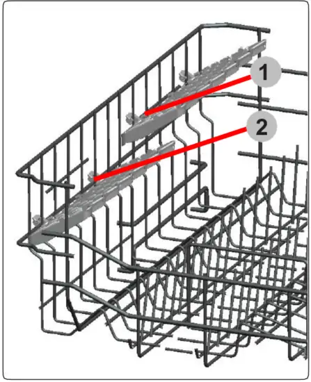 tisira TDW13XE Dark Inox Stainless Steel Dishwasher - fig10