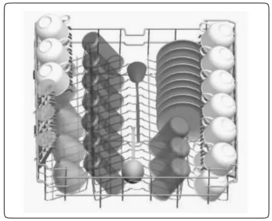 tisira TDW13XE Dark Inox Stainless Steel Dishwasher - fig13